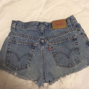 Levi's Shorts - High Waisted Levi's denim shorts Levi's Shorts - High Waisted Levi's denim shorts
